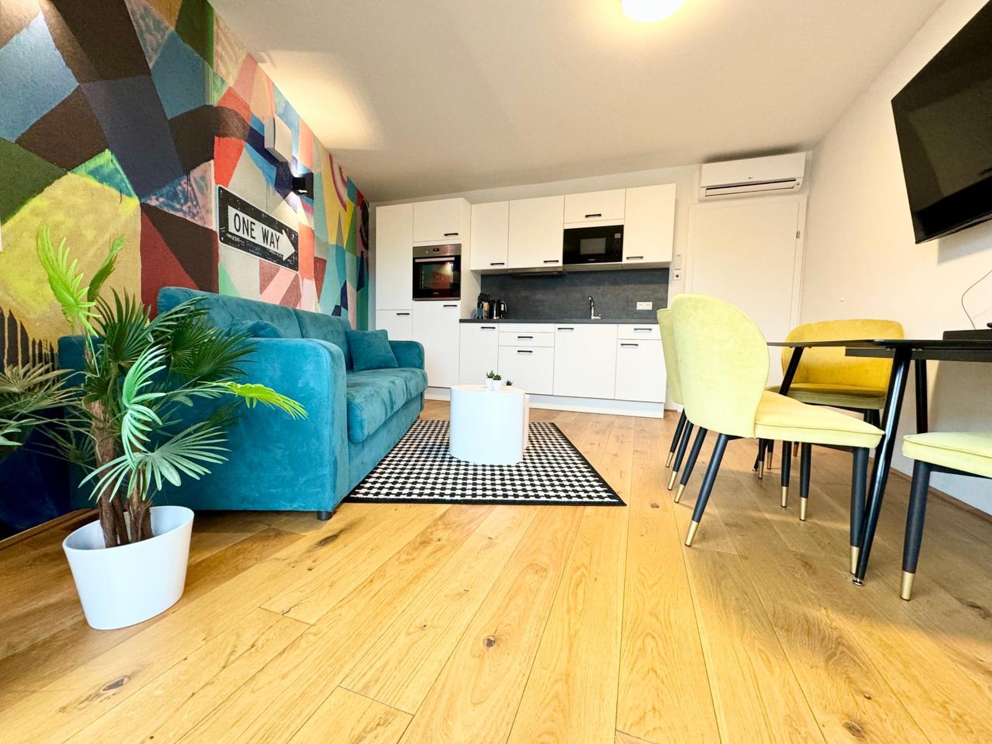 Kreative Wohnung Mit Balkon 비엔나 외부 사진
