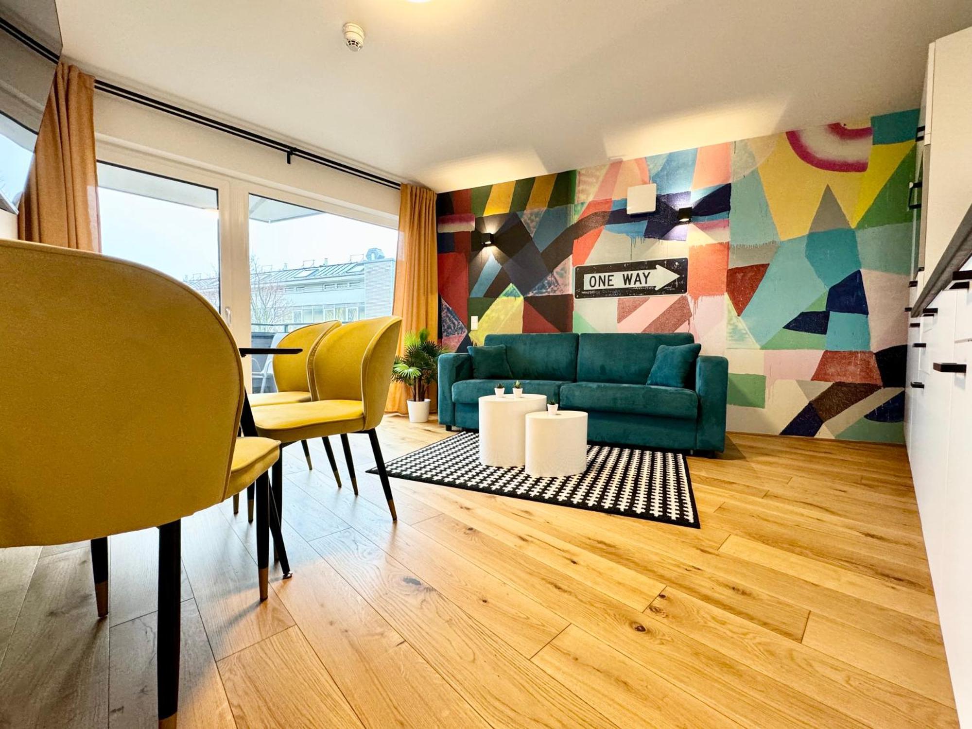 Kreative Wohnung Mit Balkon 비엔나 외부 사진