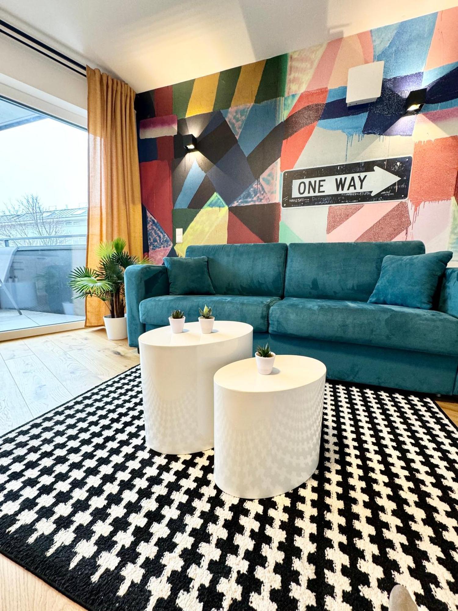 Kreative Wohnung Mit Balkon 비엔나 외부 사진